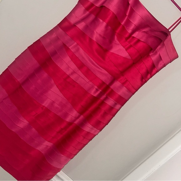 JS Collections Pink Strapless Evening Dress - Picture 3 of 4